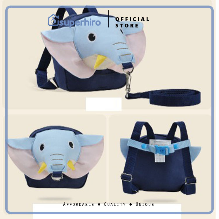 TAS/BACKPACK RANSEL ANAK HARNESS TALI PENGAMAN ANTI HILANG