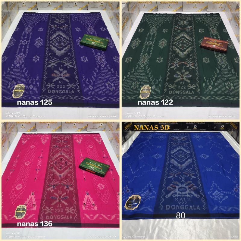 (ORIGINAL) SARUNG DONGGALA NANAS ORIGINAL DI JAMIN TERMURAH
