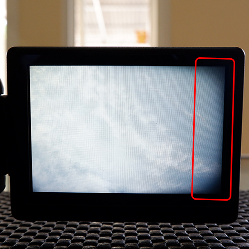 LCD original Canon, sedikit Vignette untuk Kamera EOS Canon 600D/60D/6D