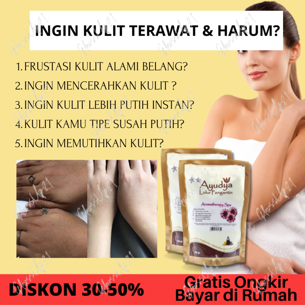 Ayudya Lulur Pengantin Aromatherapy Spa 300 refill