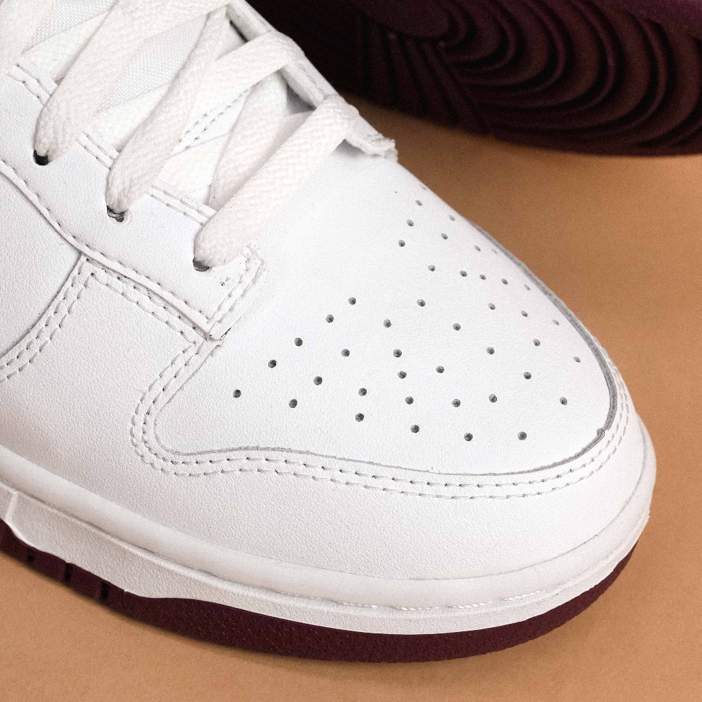 Dunk Low White Night Maroon Men