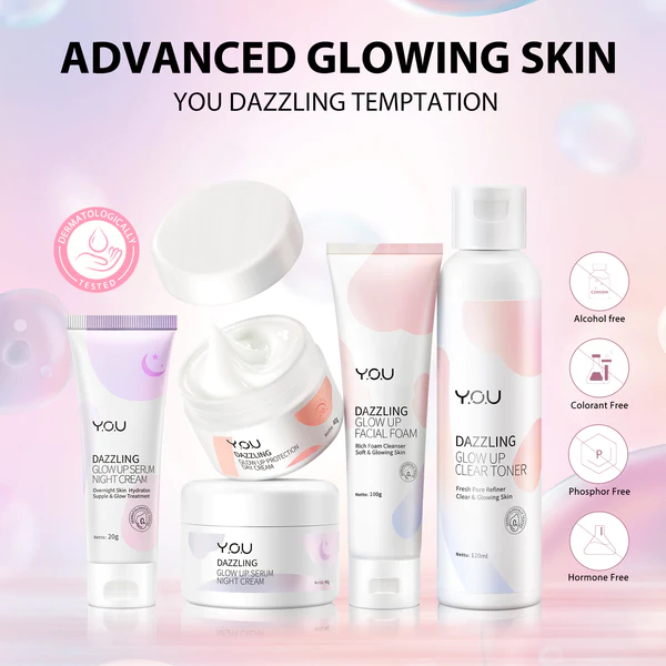 YOU Dazzling Glow Up Series - Beauty Skincare by Y.O.U