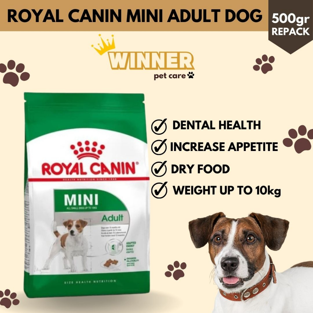 Royal Canin Mini Adult Dog Repack 500gr