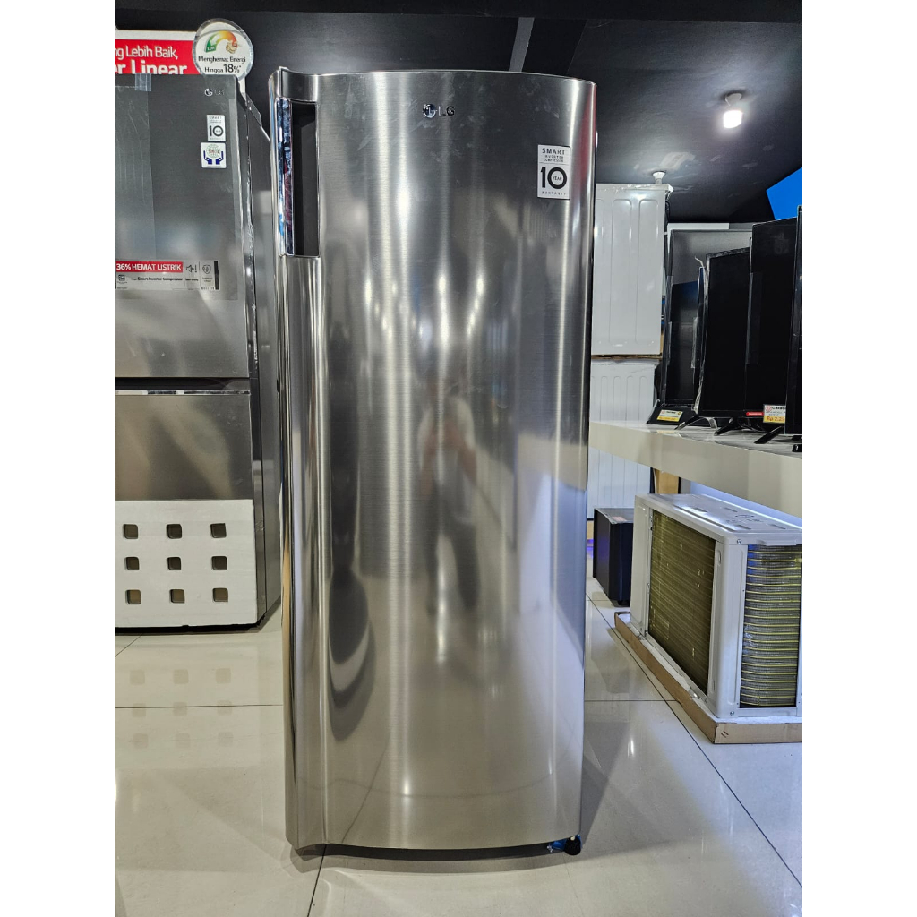 LG FREEZER 6 RAK GN-INV304SL Kulkas Freezer Es Batu/ASI 6 Rak