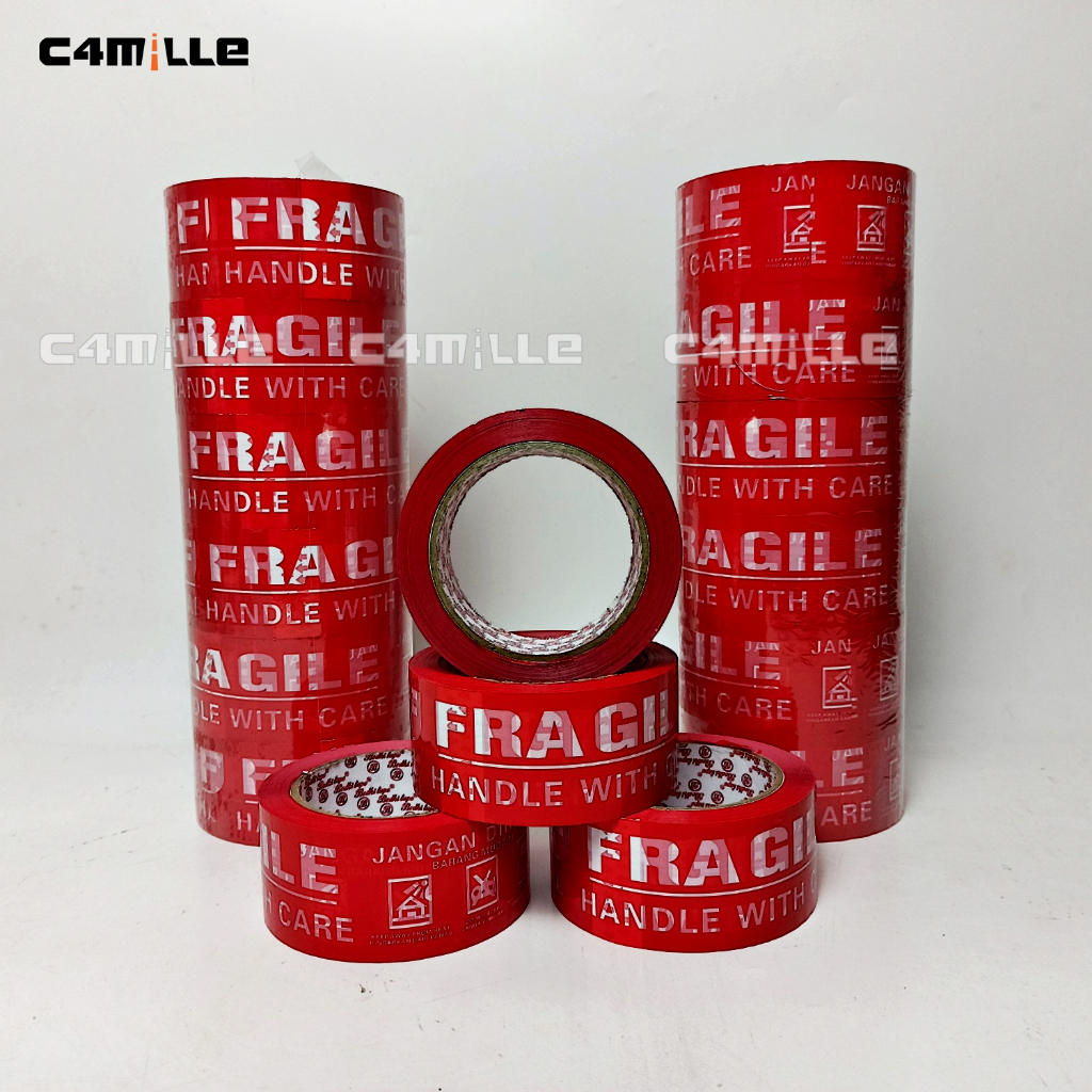 

LAKBAN FRAGILE MERAH BODHI TBL 48 MM X 100 YARD JANGAN DIBANTING