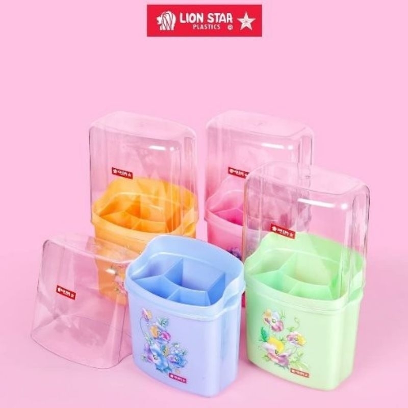 Tempat Sendok Tutup Lionstar-Tempat Sendok Cantik-Tempat Sendok Adora Cutlery Keeper TS-33