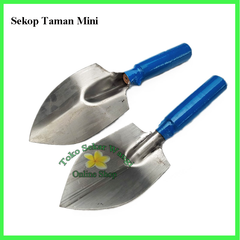 Sekop Tanaman Skop Taman Mini Stainless Best Quality / Trowel Shovel Sekop Tanah Taman Kebun Gagang 