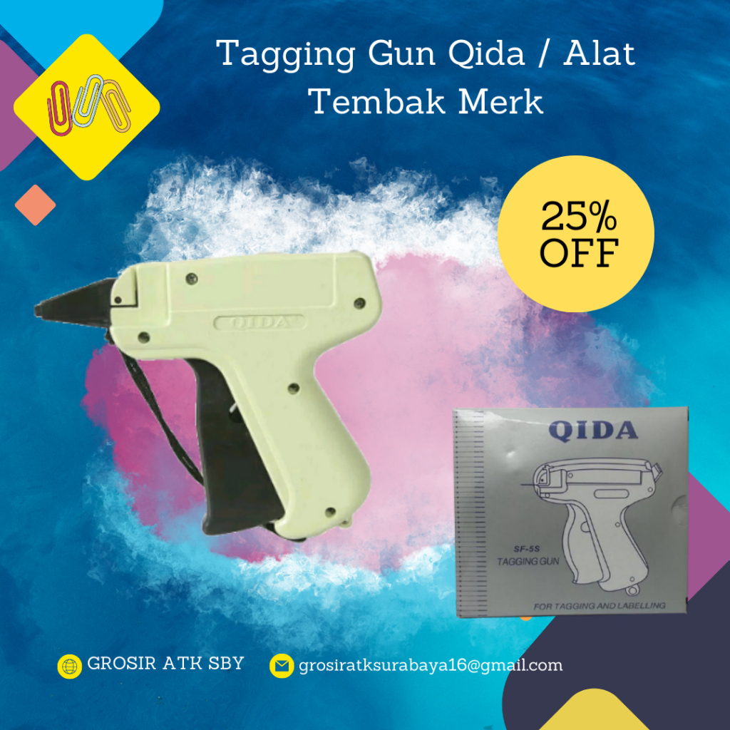 

Tagging Gun Qida / Alat Tembak Merek