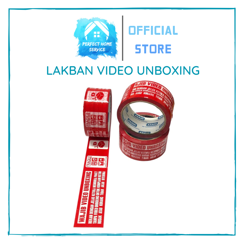 

LAKBAN VIDEO UNBOXING 45 MM x 50 METER FULL [PERFECTHOME]