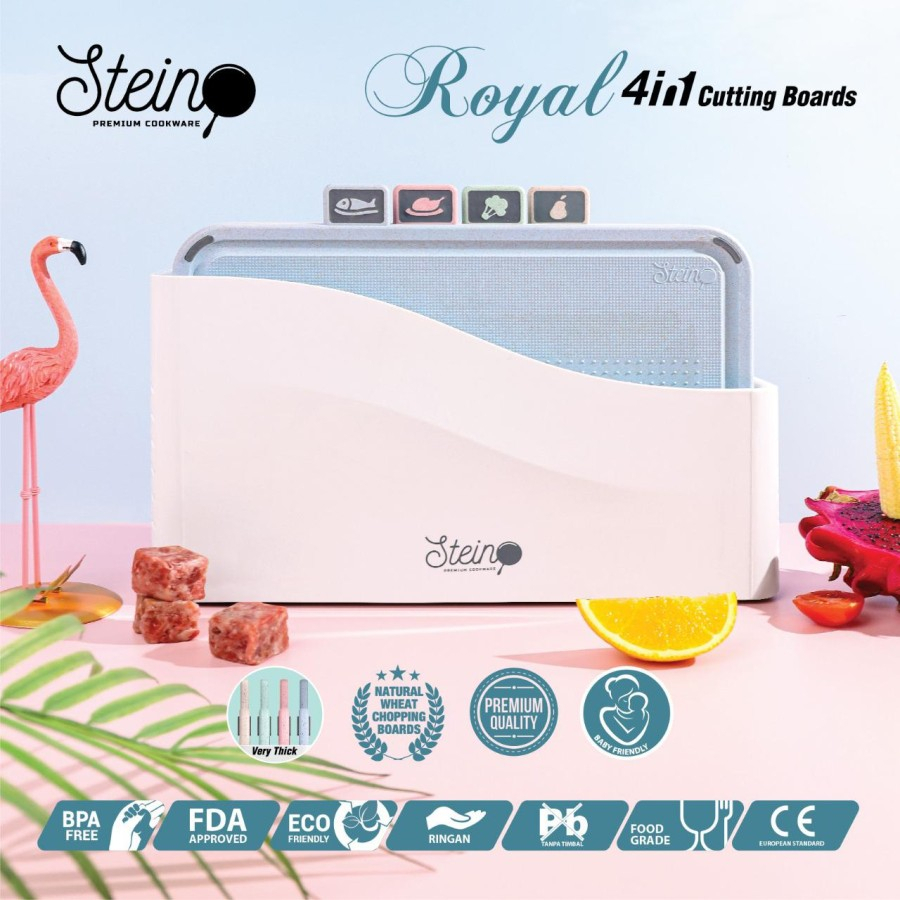 Steincookware Stein Royal Cutting Board 4 in 1 set Stein Talenan Stein