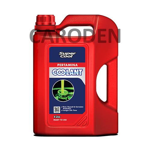 PERTAMINA COOLANT 5% CONCENTRATE,  4 Liter RED
