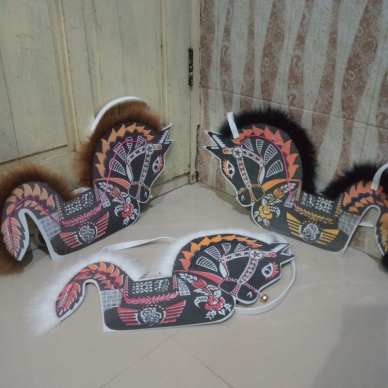 ( isi 10 ) KUDA LUMPING SPON/KUDA LUMPING ANAK TERLARIS/KUDA JARANAN ANAK