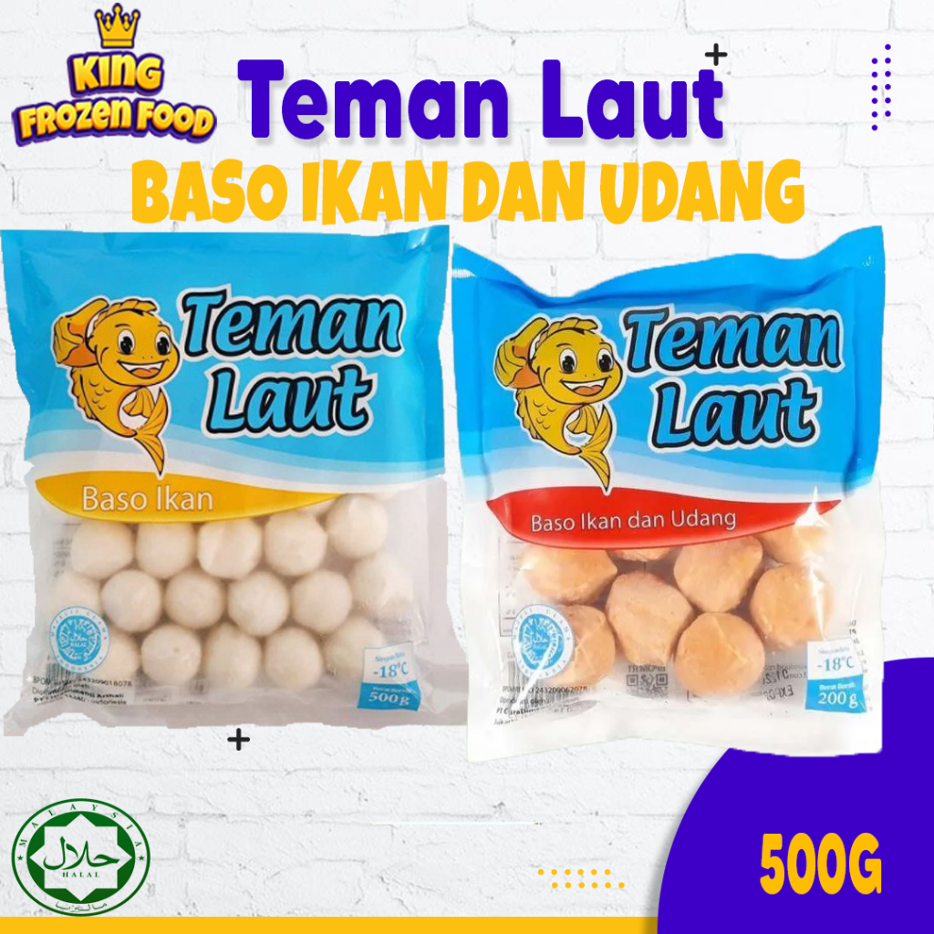 Teman Laut Baso Ikan Dan Baso Udang 200G/500G