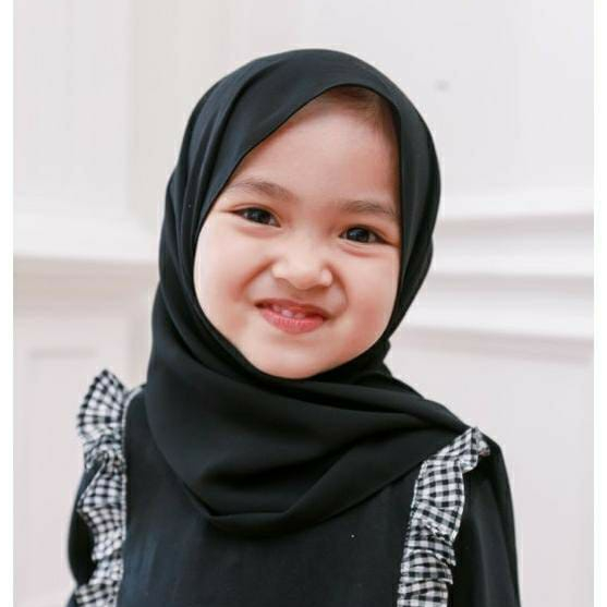 AIISHA - HIJAB PASMINA ANAK PEREMPUAN DIAMOND/ JILBAB PASHMINA ANAK/PASHMINA TALI ANAK