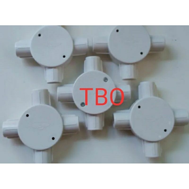 5 pcs, T Dus Pipa Listrik Cabang 3 , T Dus Pipa Listrik Cabang 4
