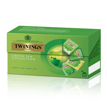 

Twinings Green Tea Collection 1.7 Gr Per Tea Bag Teh Celup