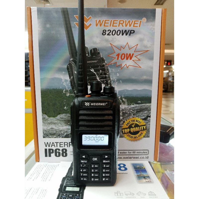 HT weirwei 8200 wp uhf 350 Mhz 10 watt