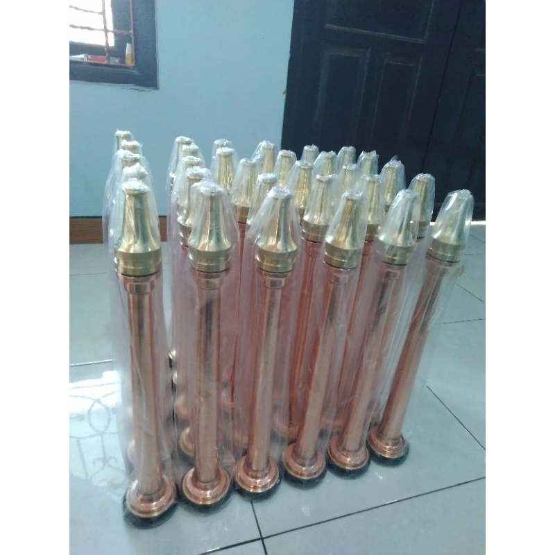 jet nozzel pemadam kran pemadam kuningan 1.5" inch