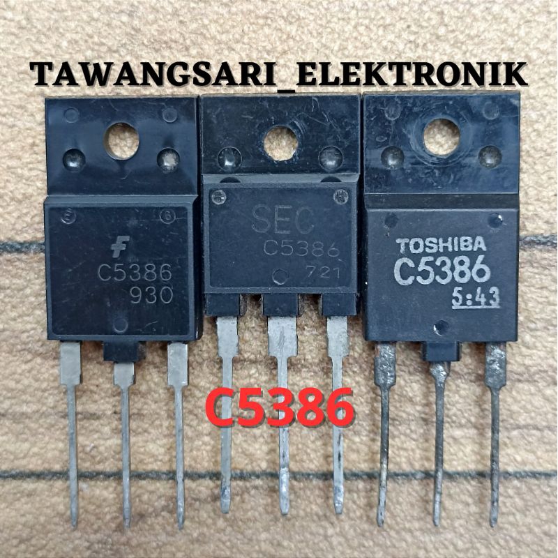 Transistor C5386 Horizontal c5386 cabutan ori tr C 5386