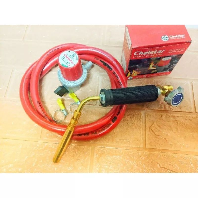 Kompor Torch Lpg Komplit kepala torch manual Gas torch blow torch kepala heating alat las mini alat 