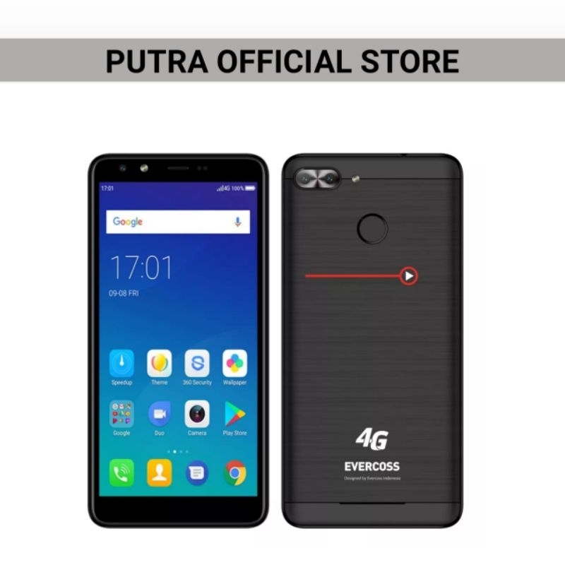 Evercoss U6 Xtream 1 Plus | Black