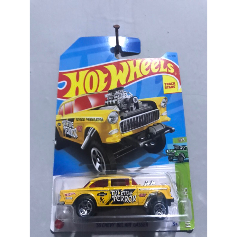 Hotwheels 55 Chevy bel air Gasser