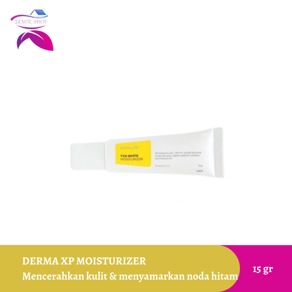 Derma Xp TXA White Moisturizer 15 gr / Memperbaiki Barrier Kulit Wajah