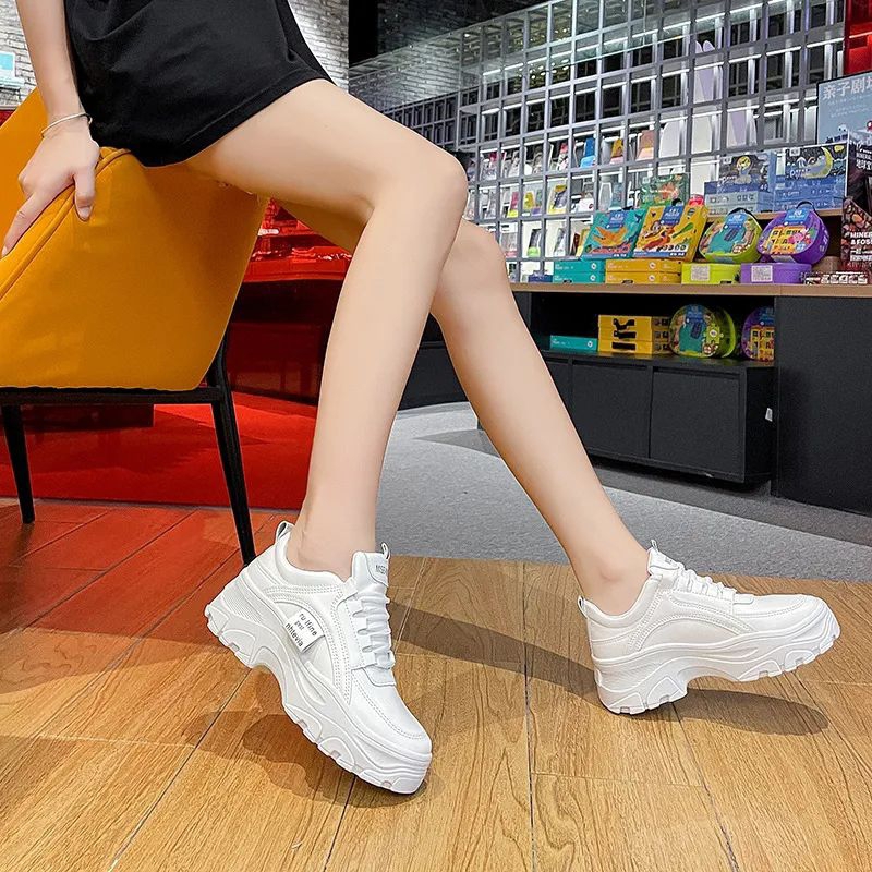 Sepatu Sneakers Kasual Wanita RUlLFINE New