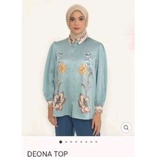 PRELOVED BLOUSE DEONA TOP BY GEULIS