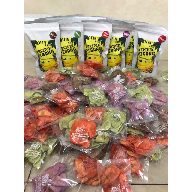 

keripik pisang zafins chips