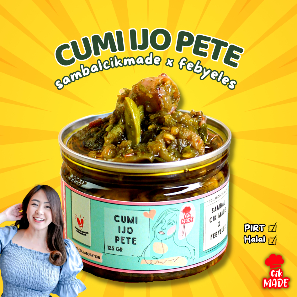 

Cumi Ijo Pete " Cik Made x Febyeles " - 125 Gram