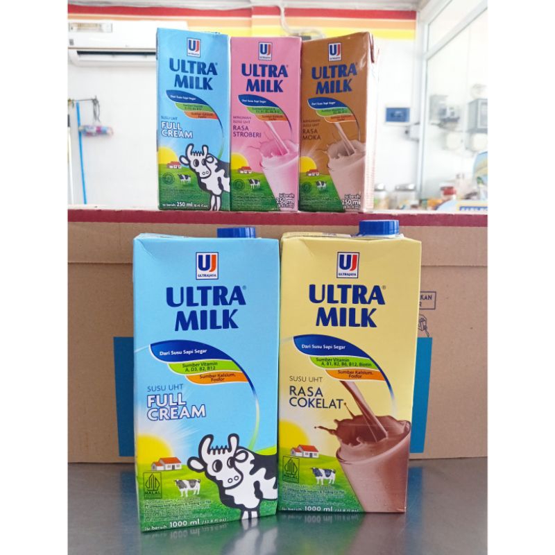 

ULTRA MILK 1L FULL CREAM COKLAT