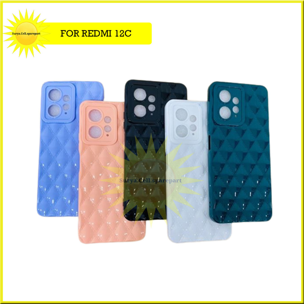 Case Model Ketupat Xiaomi Redmi 12c Redmi 11a Xiaomi Pocophone X5 5g