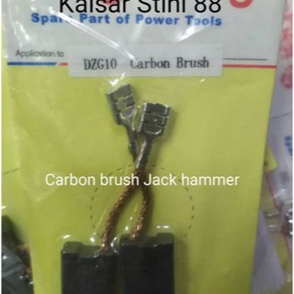 Carbon brush arang/sekul/cb untuk mesin jack hammer dong cheng DCA10kg