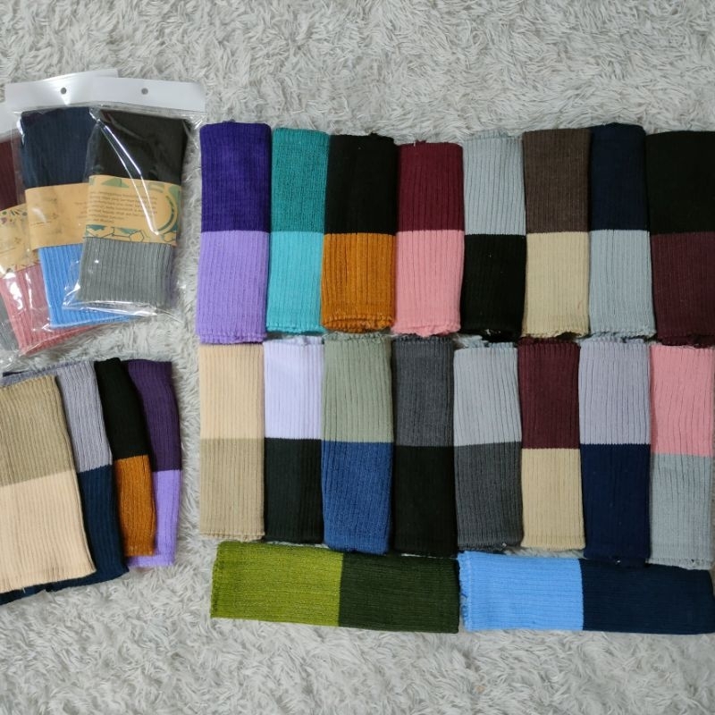 Ciput Inner Hijab Premium Bandana Rajut 2 Warna Dalaman Jilbab Awet Tebal