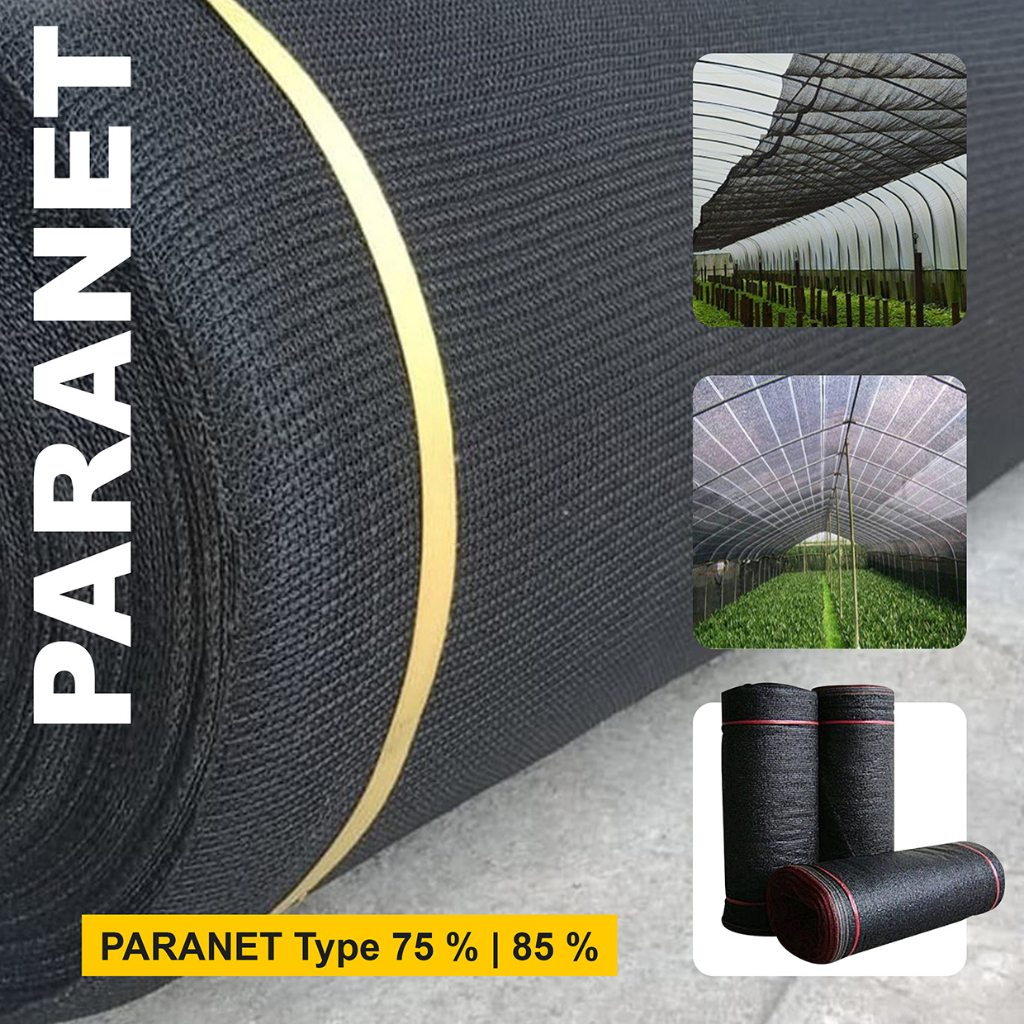 PARANET 85% JARING PARANET HITAM PARANET TAMAN 3X100