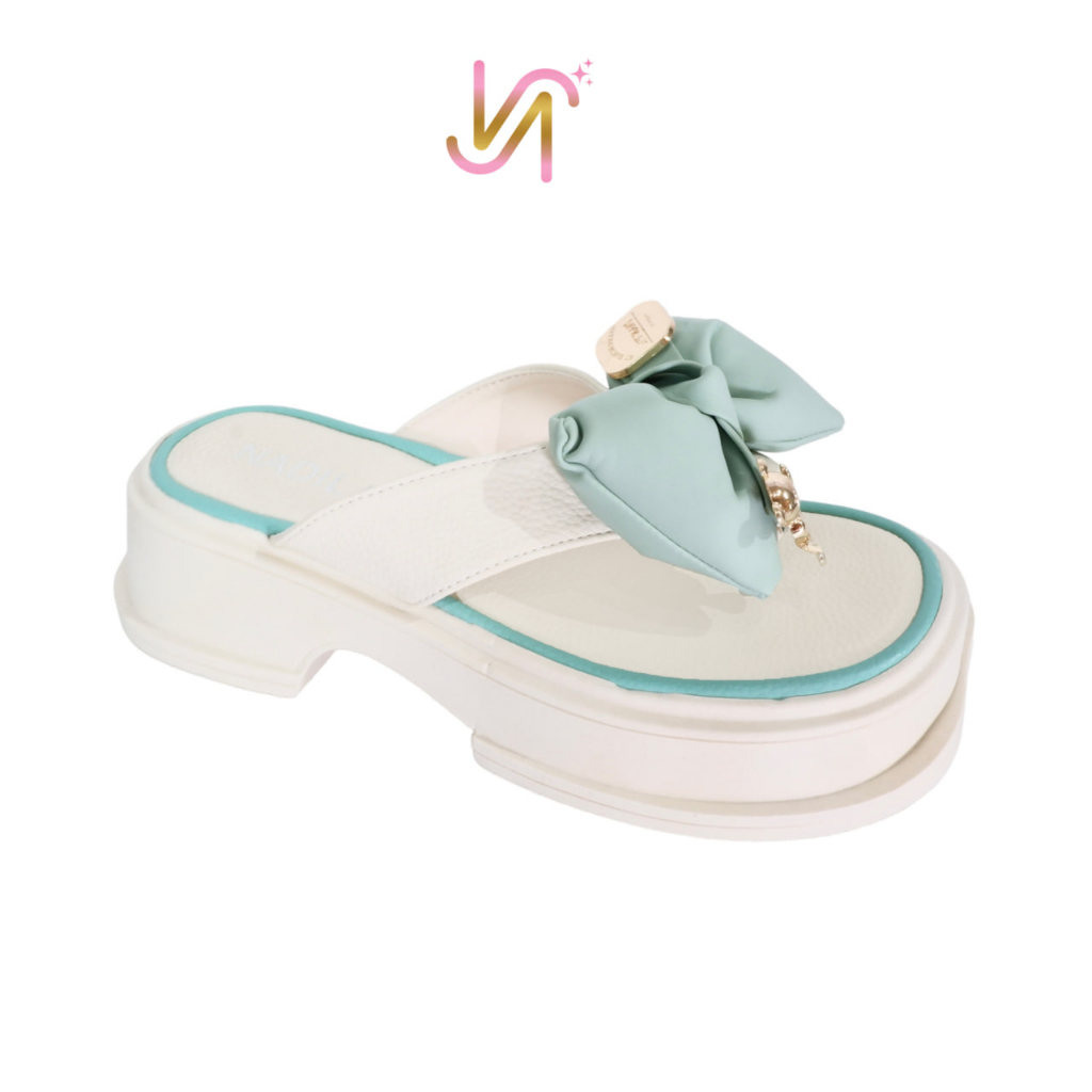 Nadilastuff Kimmy  Platform Sandal Korea Wanita Hak Tahu Ringan