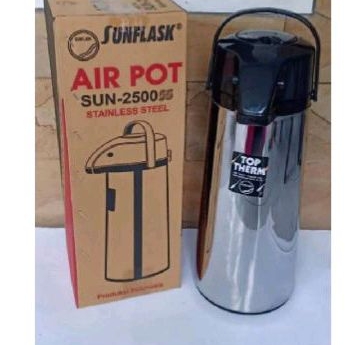 Termos sunflask stenlis tabung kaca CKF AP2500/2,5 Liter