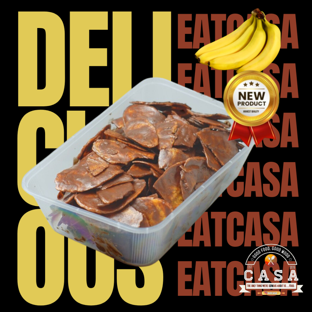 

Keripik Pisang Cokelat Eatcasa