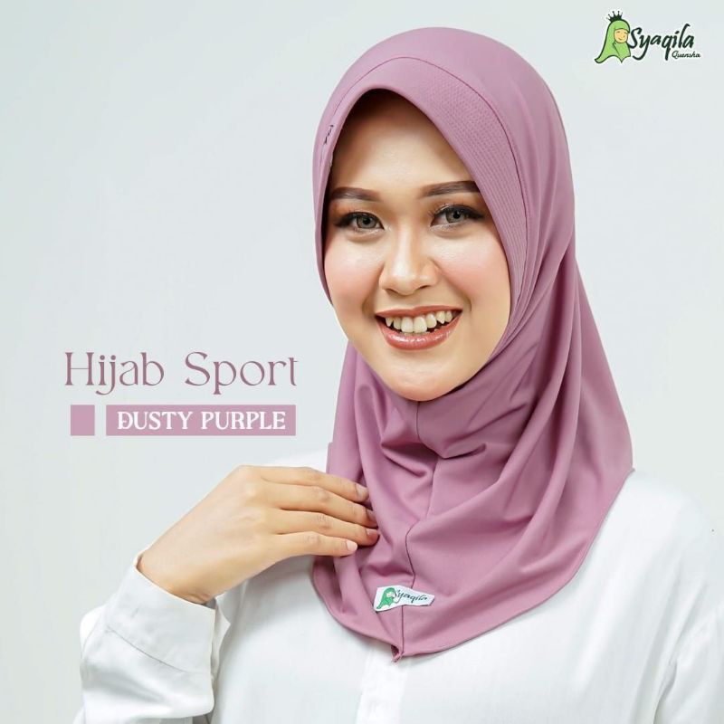 hijab sporty warna cantik cakep Rizquna shop