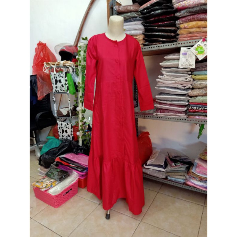 dress panjang Maxi nyaman dipakai Rizquna shop