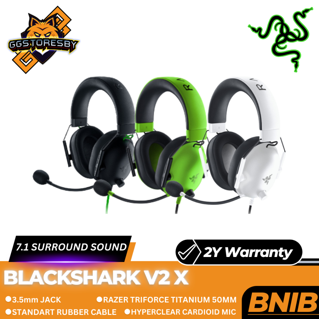 Razer Blackshark V2 X Gaming Headset