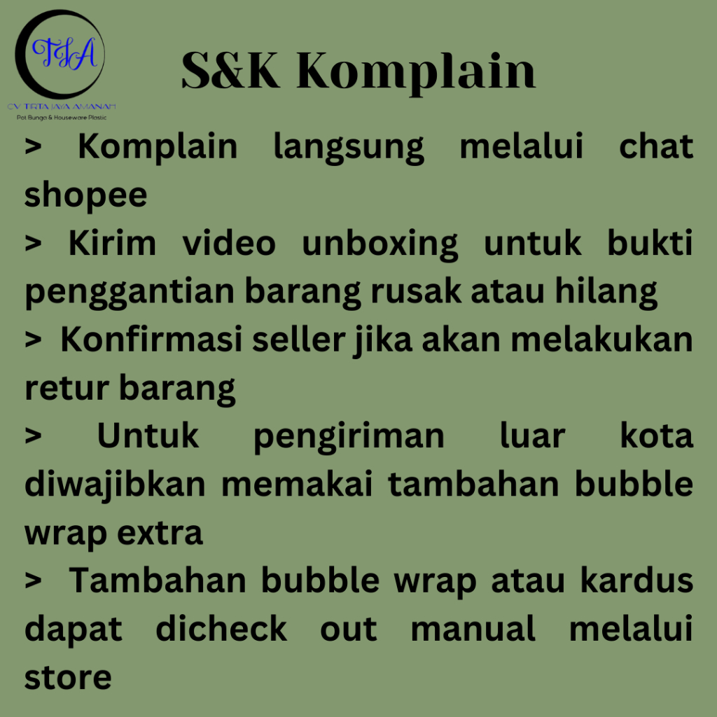 

Safety Packing / Kardus Tambahan buat kemanann kiriman