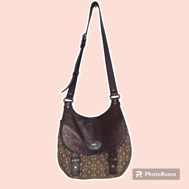 Tas fossil maddox flap pecan