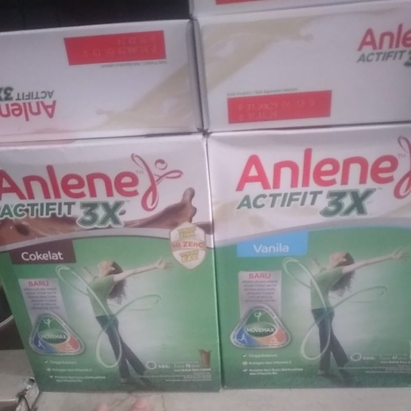 

Anlene Actifit 3x vanila & coklat 590gr