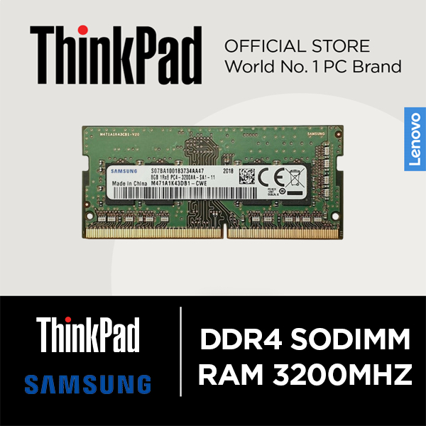 RAM DDR4 3200 SAMSUNG 16GB 8GB 4GB SODIMM