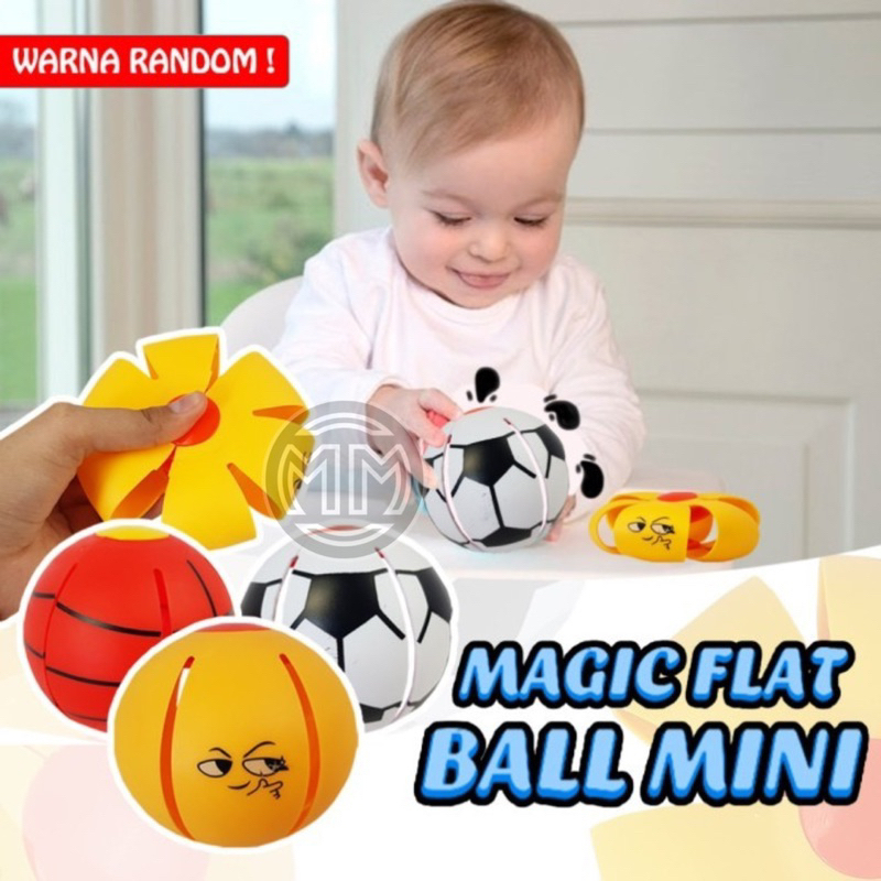 Jc MAINAN ANAK BOLA UFO MINI Magic Bola Ufo Viral Bola Injak Magic Balls Mini YG28