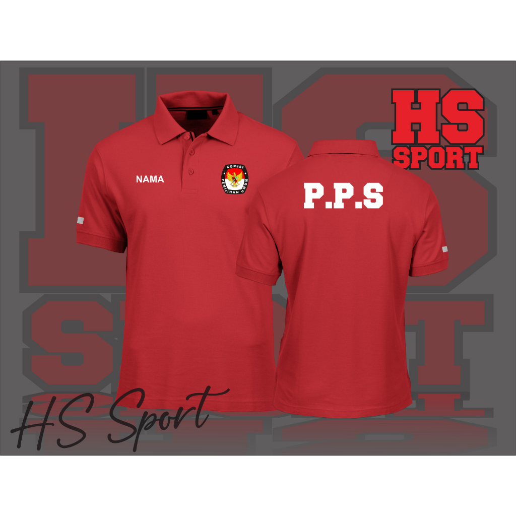 POLO KPU KOMISI PEMILIHAN UMUM - BAJU POLO PEMILIHAN - BAJU POLO KERAH PPS TSHIRT