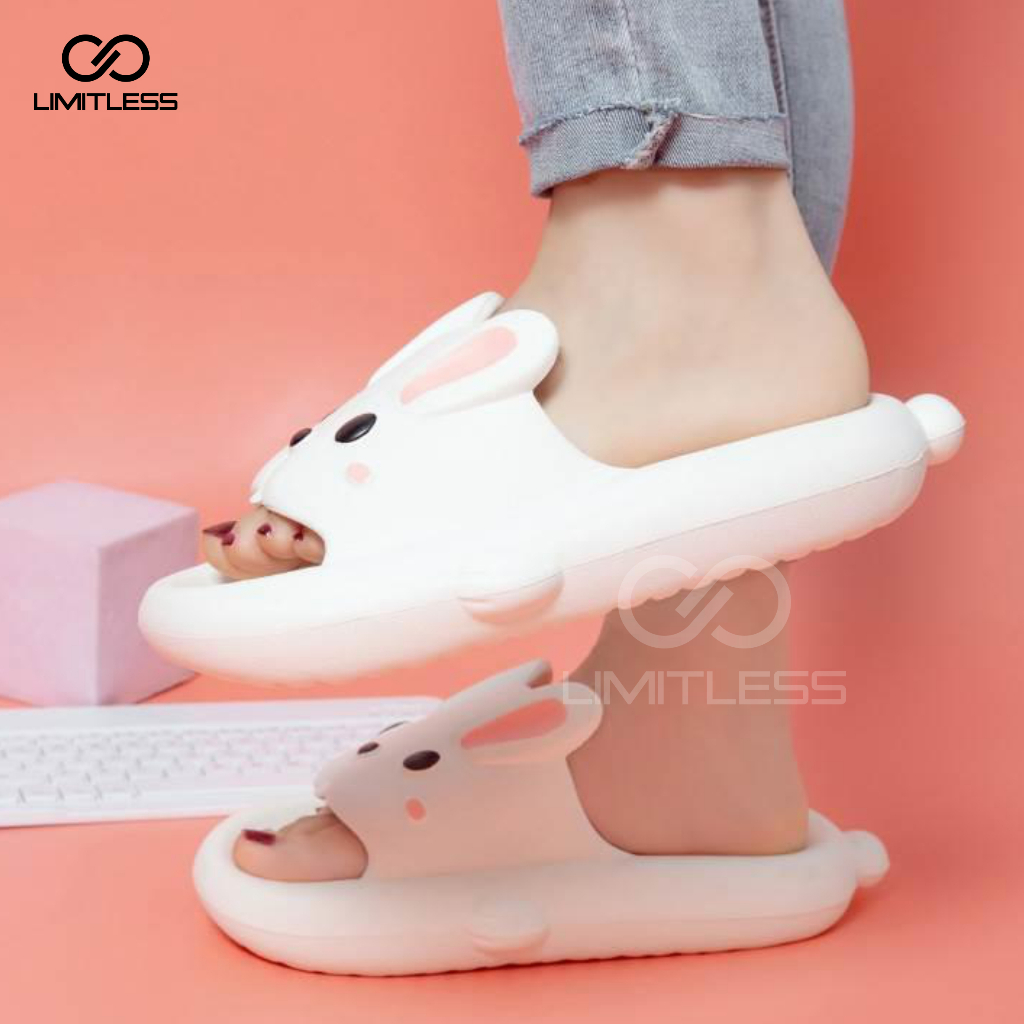 Sandal Rabbit Kelinci Anak Perempuan Sendal Kelinci Anak Karakter Korean Style Sendal Anak Bunny Empuk Lucu Terbaru 2023