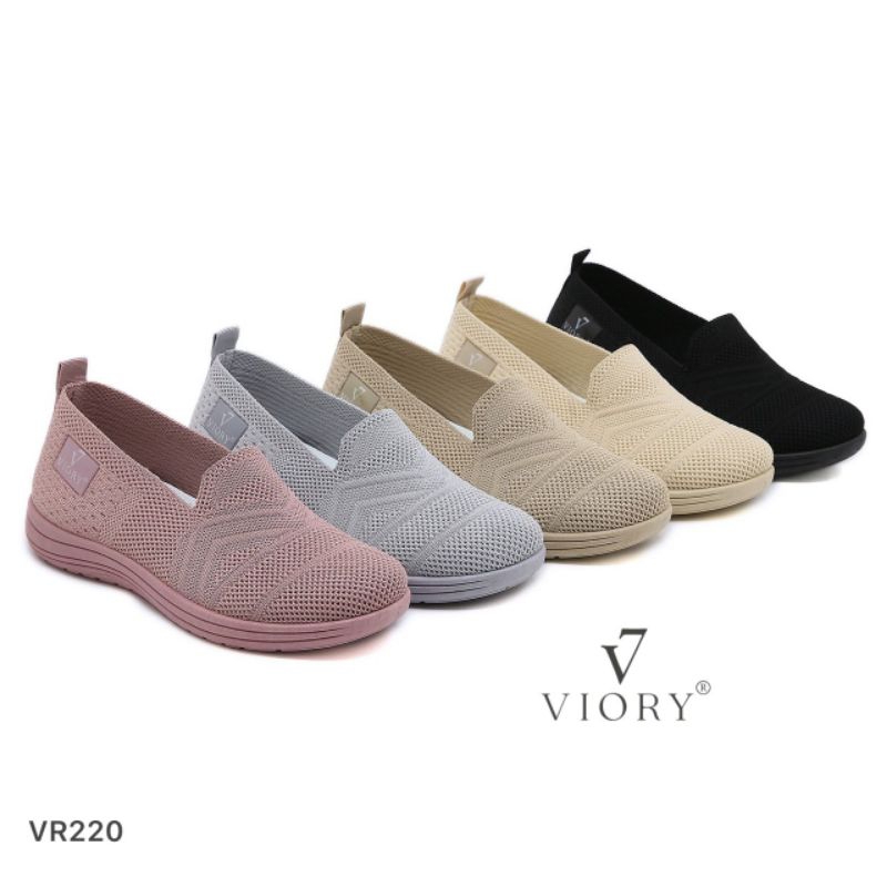 VIORY Sepatu Flat Kanvas Shoes #VR220 ORIGINAL